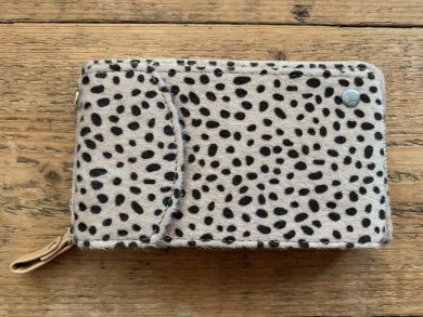 portemonnee en telefoontasje baby cheetah beige