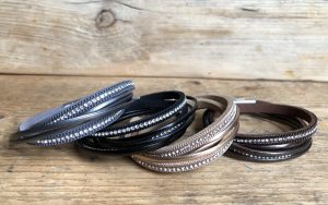 Elegante armband met kristal elementen